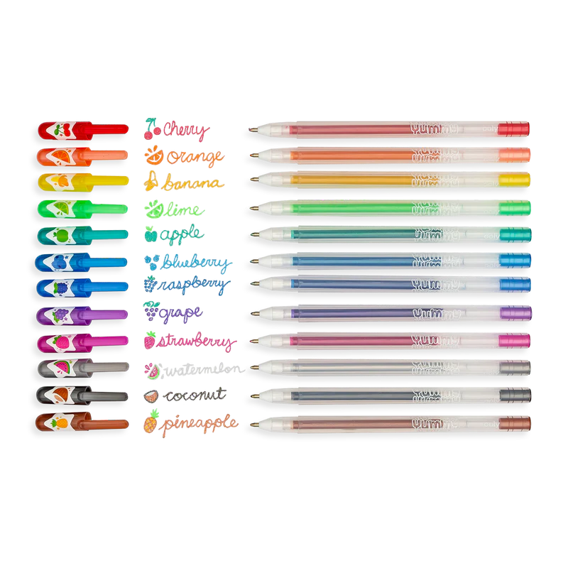 Yummy Yummy Scented Glitter Gel Pens