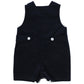 Corduroy Short John John with Tabs