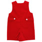 Corduroy Short John John with Tab