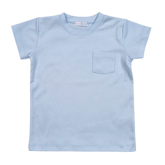 Light Blue Pocket T-Shirt