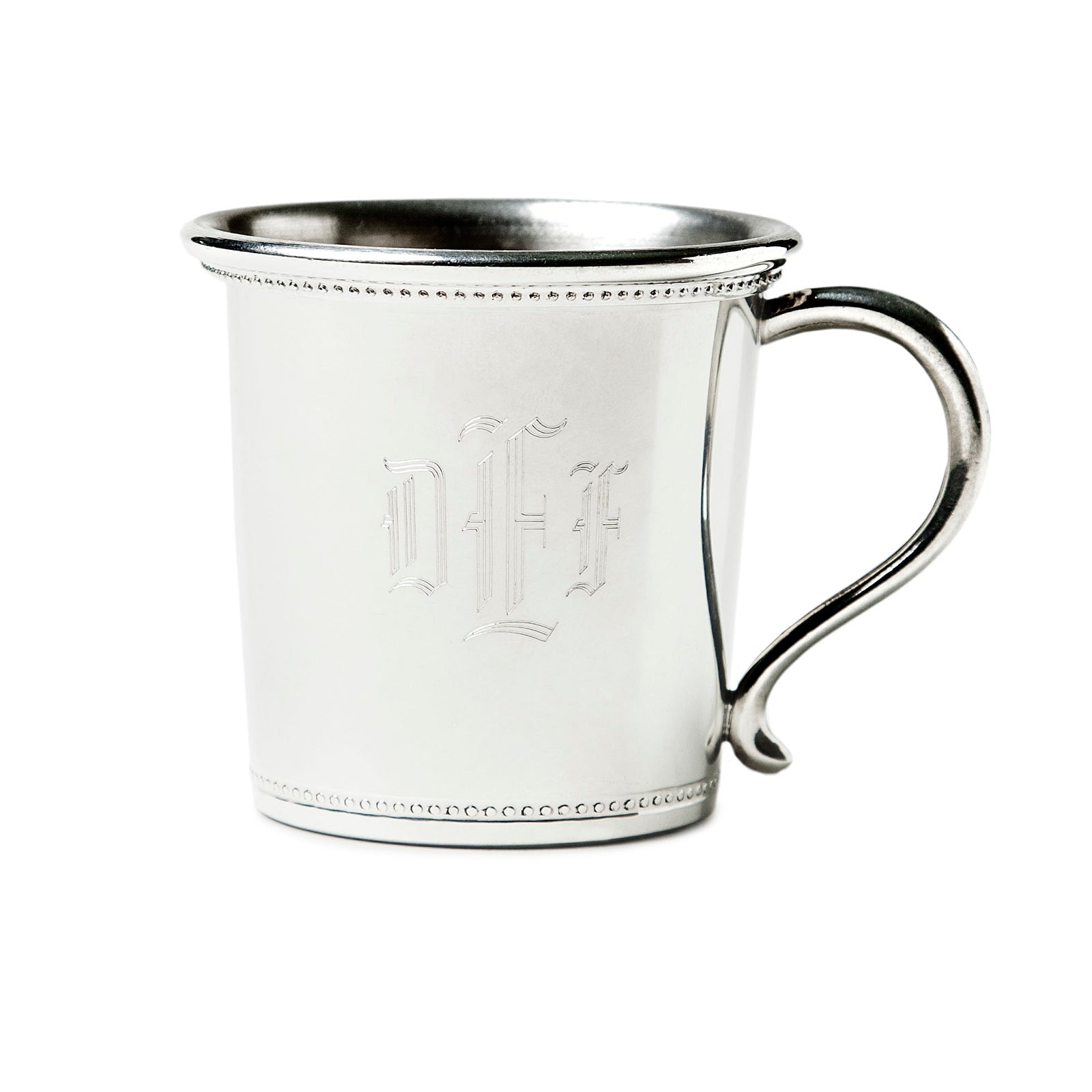 Classic baby cup in sterling silver.