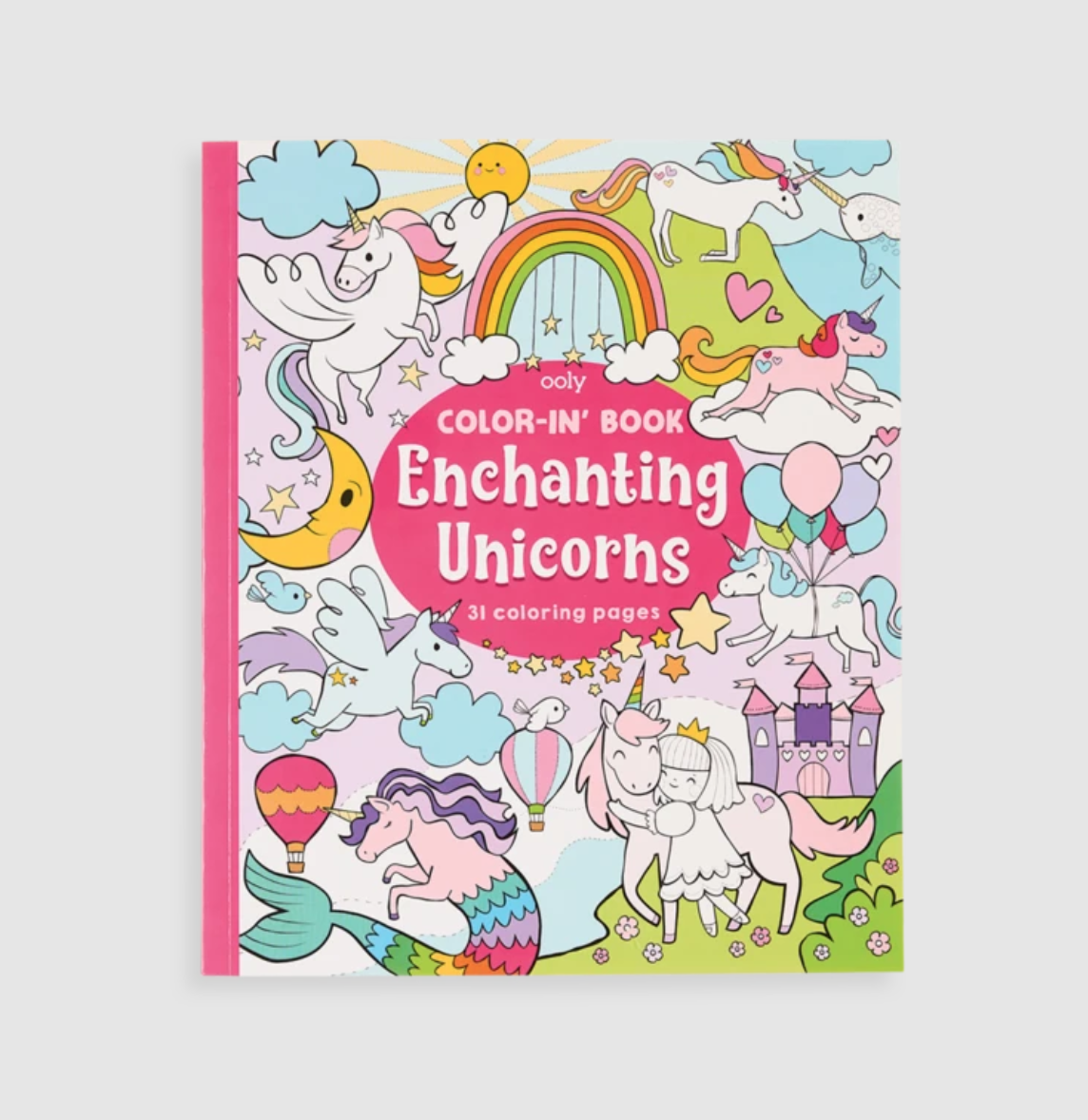 Coloring Book, Enchanting Unicorns
