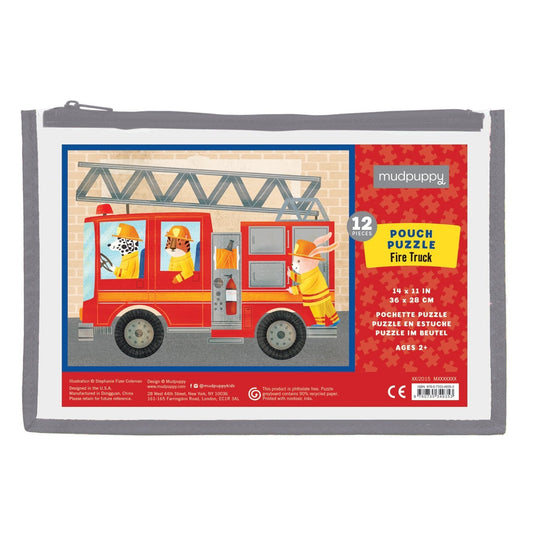 Pouch Puzzle, Fire Truck
