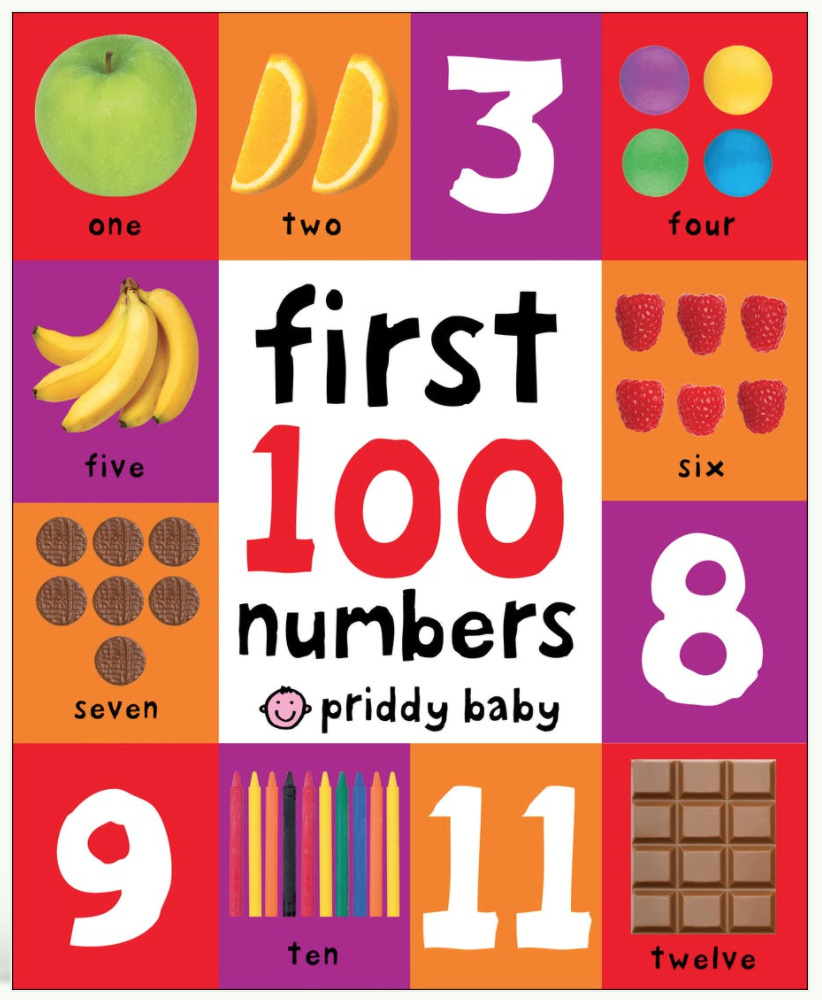 First 100 Numbers, Padded Book