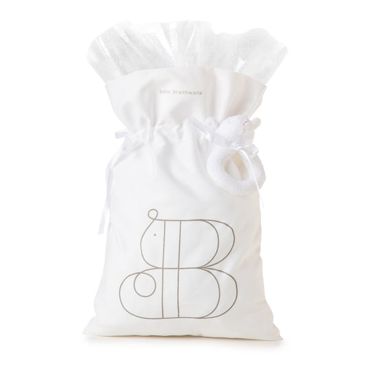 Gift Packaging + White Rattle