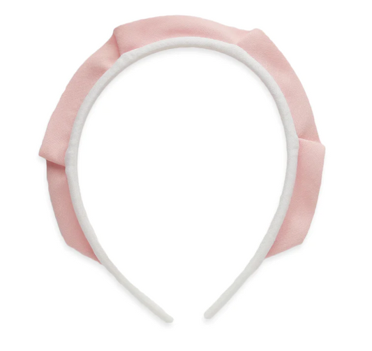 Crown Headband, Baby Pink & White