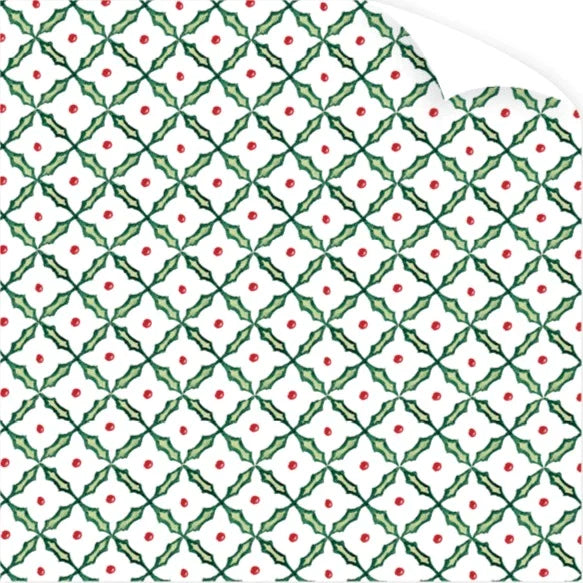 Highclere Holly Wrapping Paper