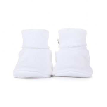 Infant Booties, White