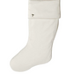 Ivory Christmas Stocking with Cuff
