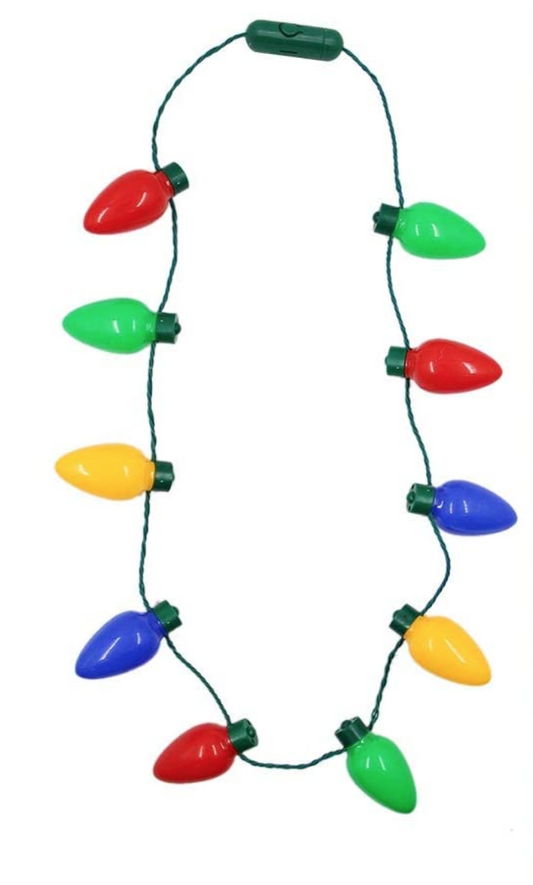 Jumbo Christmas Light Necklace