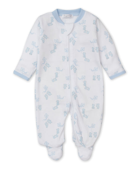 Beary Nice Kites Zippered Footie