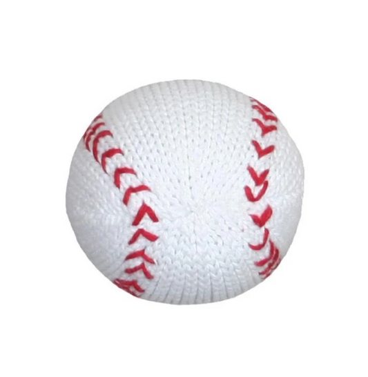 Knit Rattle, Baseball