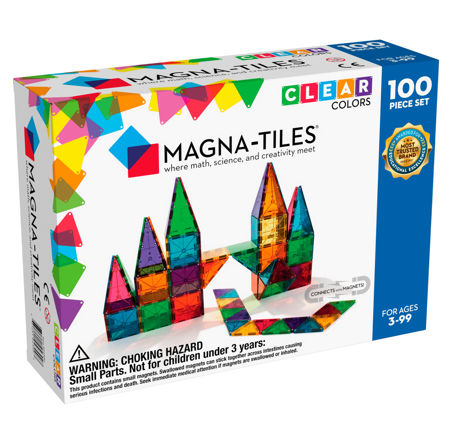 Magna-Tiles Classic 100 Piece Set