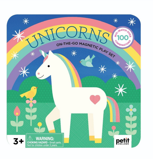 Magnetic Play Set, Unicorns