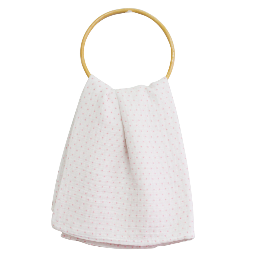 Muslin Swaddle, Polka Dot – Baby Braithwaite
