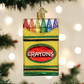 Ornament, Box of Crayons