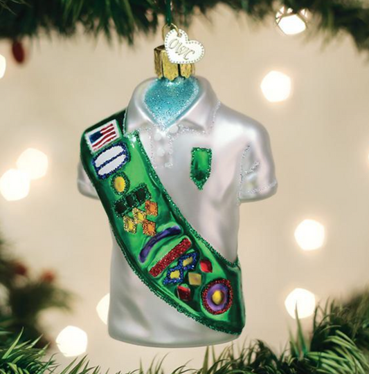 Ornament, Girl Scout Uniform