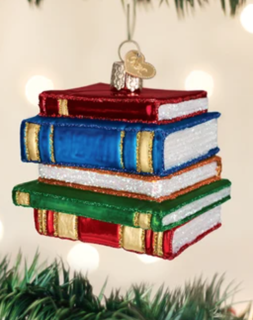Ornament, Stack of Books