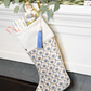 Christmas Stocking, Blue Drums