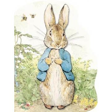 Peter Rabbit Large Shape Book