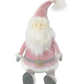 Pink Santa Shelf Sitter