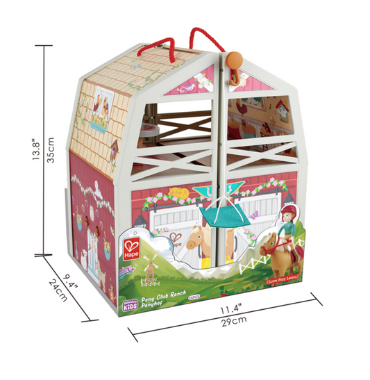 Doll House, Pony Ranch Barn Stable Club Playset