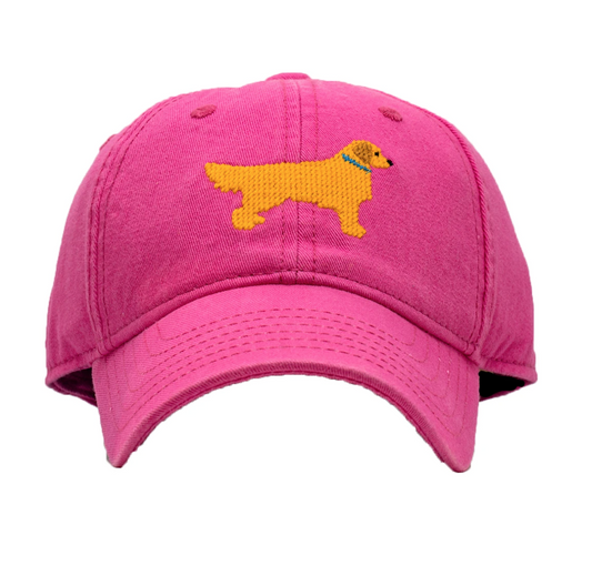 Kids Baseball Hat, Retriever Bright Pink