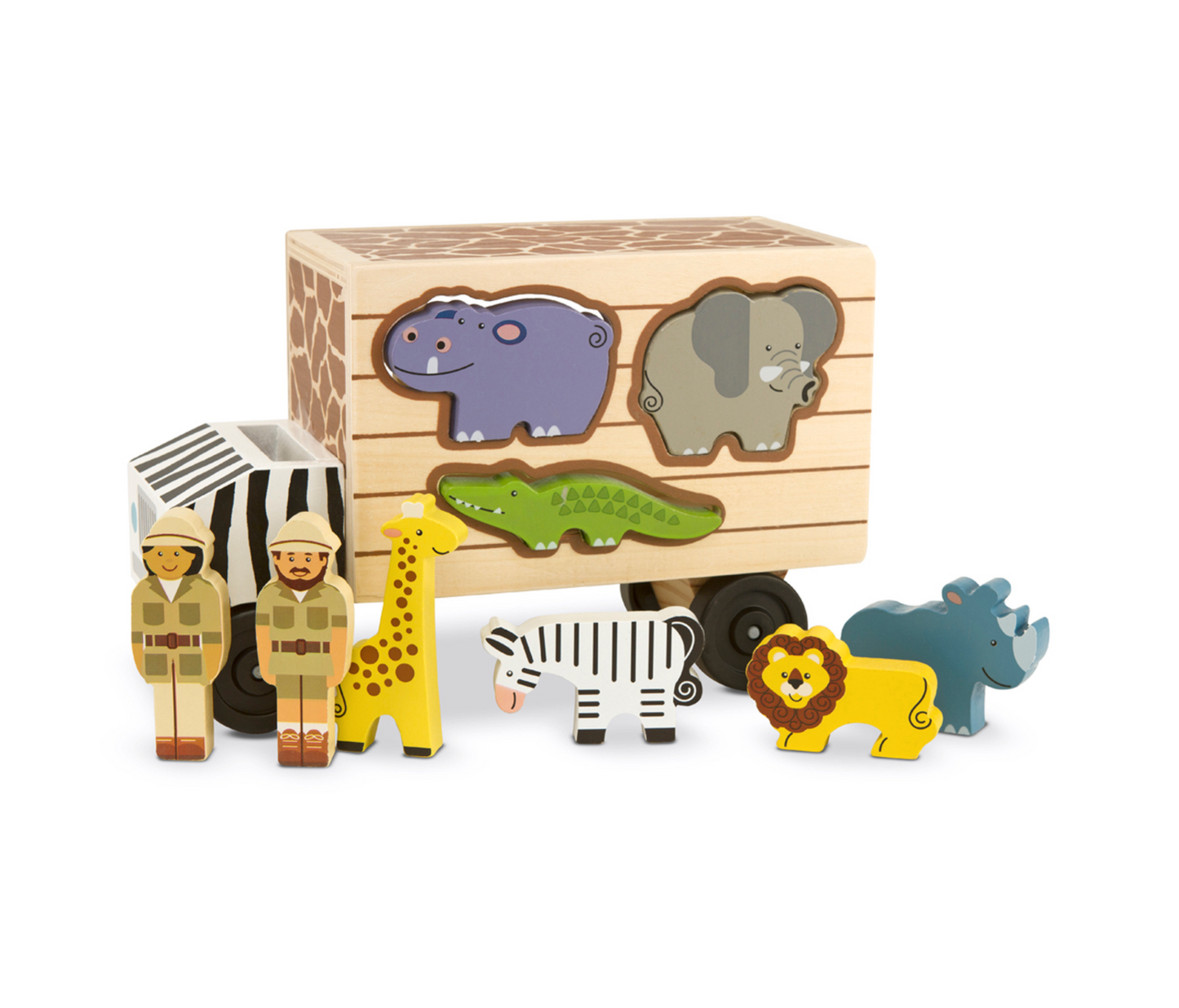 Safari Animal Rescue Wooden Play Set