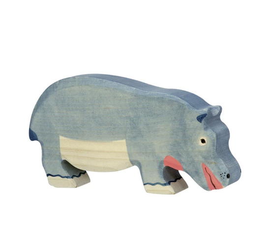 Wooden Animal, Hippopotamus