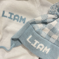 Ear Flap Hat with Name, Plaid