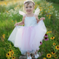 Silver Sequins Princess Dress Up