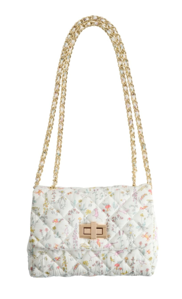 Transparent Bag with Chain Details - White – Mumuso