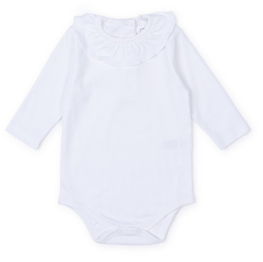 Baby Pilot Onesie Pale Pink Cannage Cotton Voile