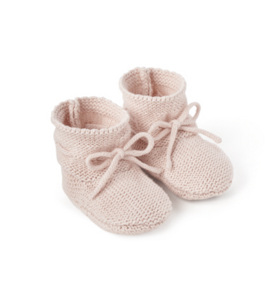 Garter Knit Booties