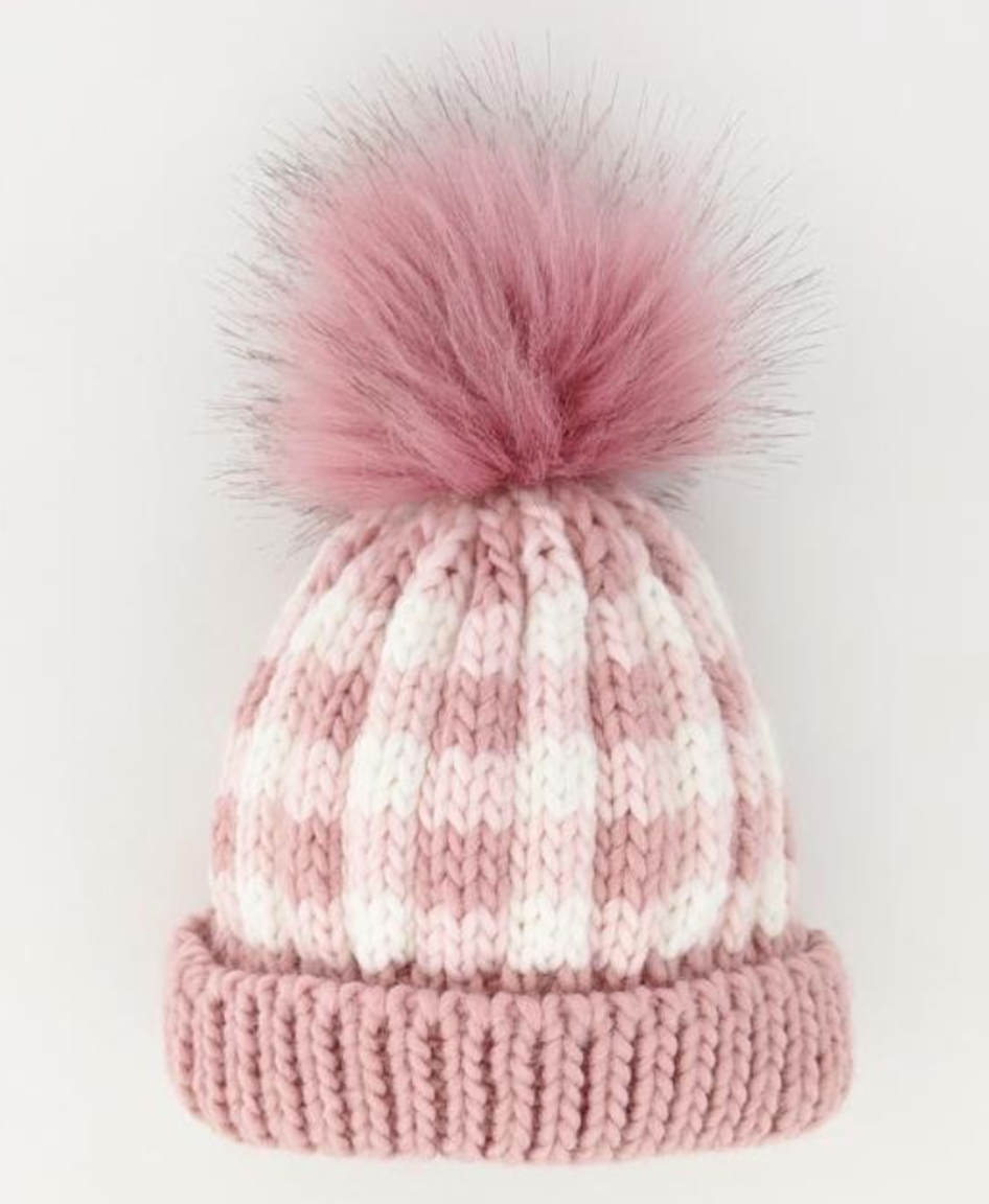 Buffalo Knit Check Hat