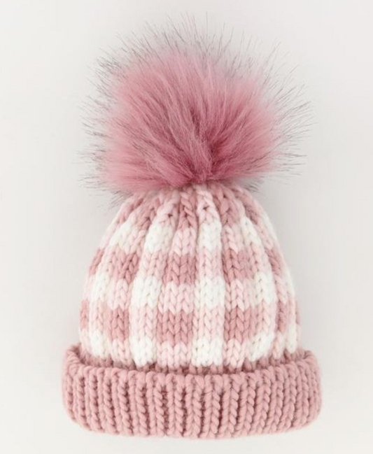 Buffalo Knit Check Hat