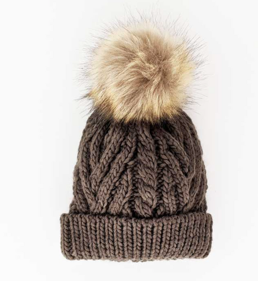 Pop Cable Hat