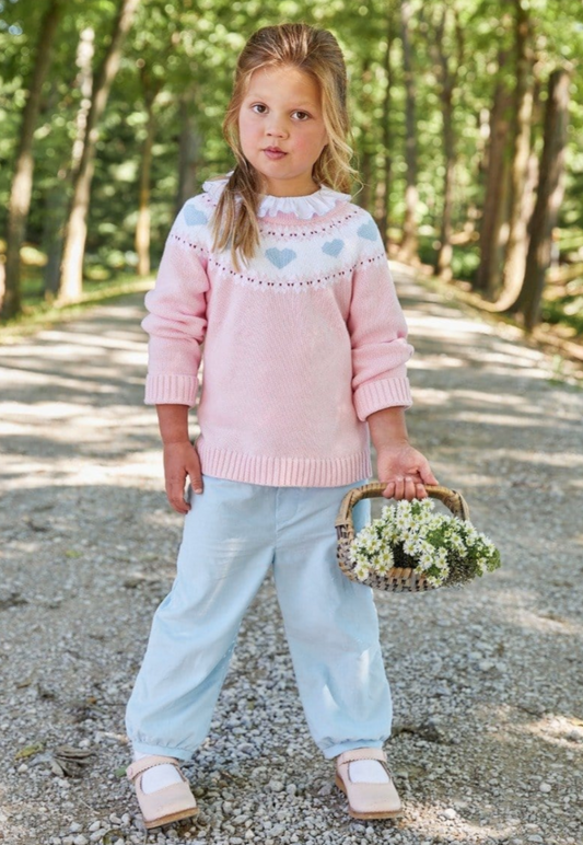 Hearts Fair Isle Sweater