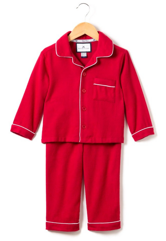 Red Flannel Pajama Set
