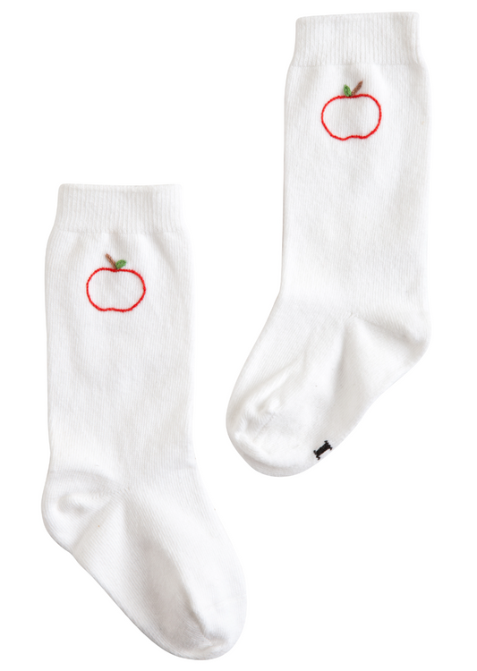 Apple Knee High Socks