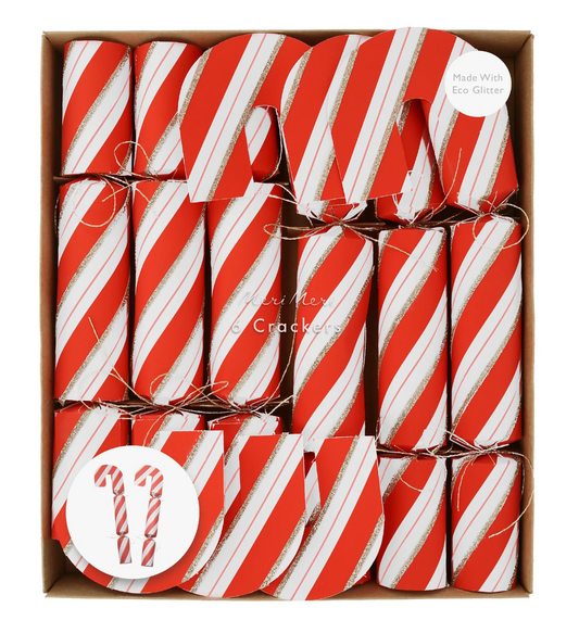 Candy Cane Crackers