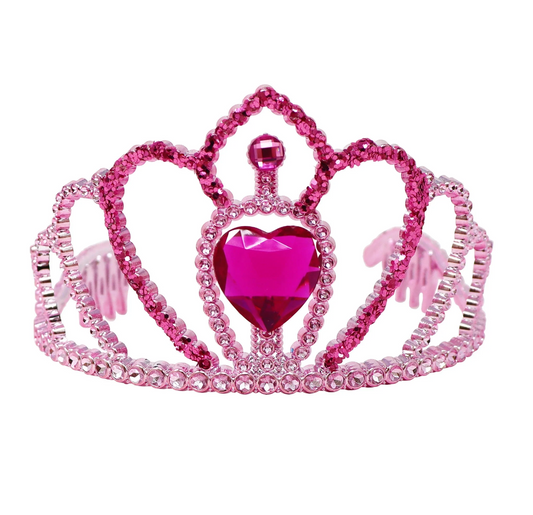Princess Rose Crown With Heart