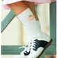 Pumpkin Knee High Socks