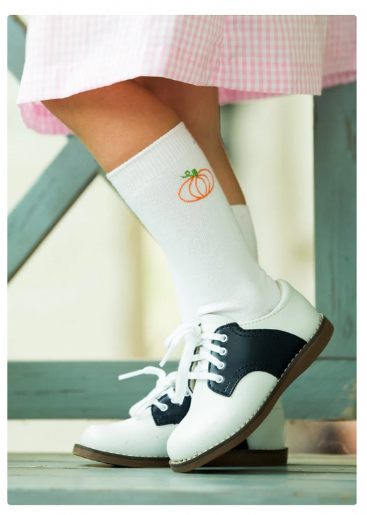 Pumpkin Knee High Socks