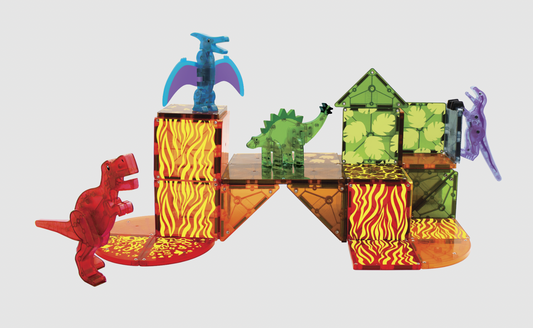 Magna-Tiles Dino World 40 Piece Set