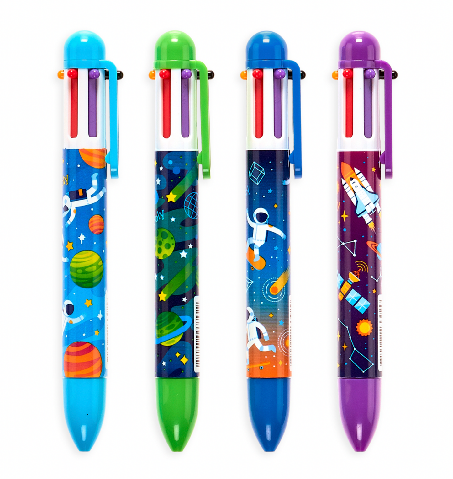 6 Click Multi Color Pen, Astronaut (sold individually)