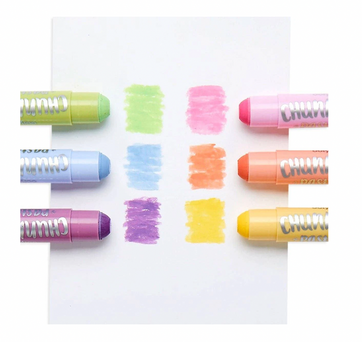 Chunkies Paint Sticks- Set of 6, Pastel