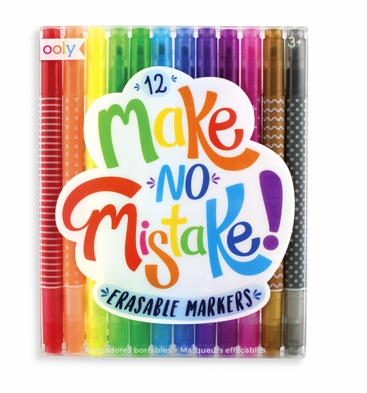 Make No Mistake! Eraseable Markers, Set of 12