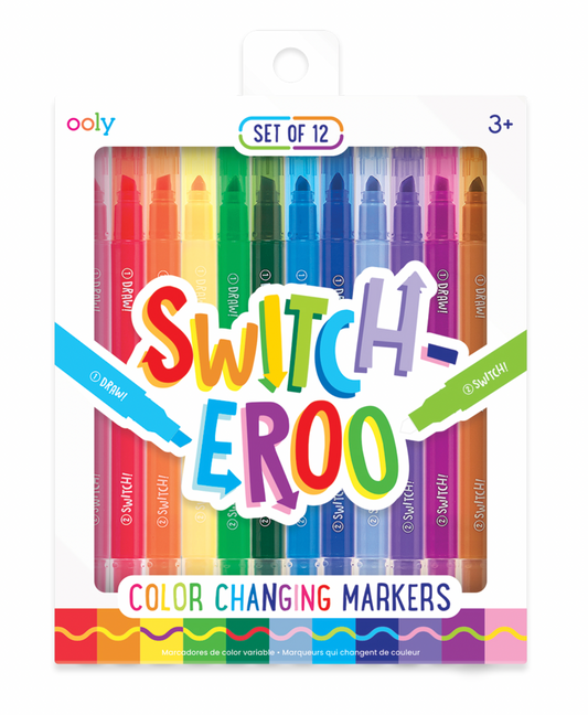 Switch-eroo! Color Changing Markers, Set of 12