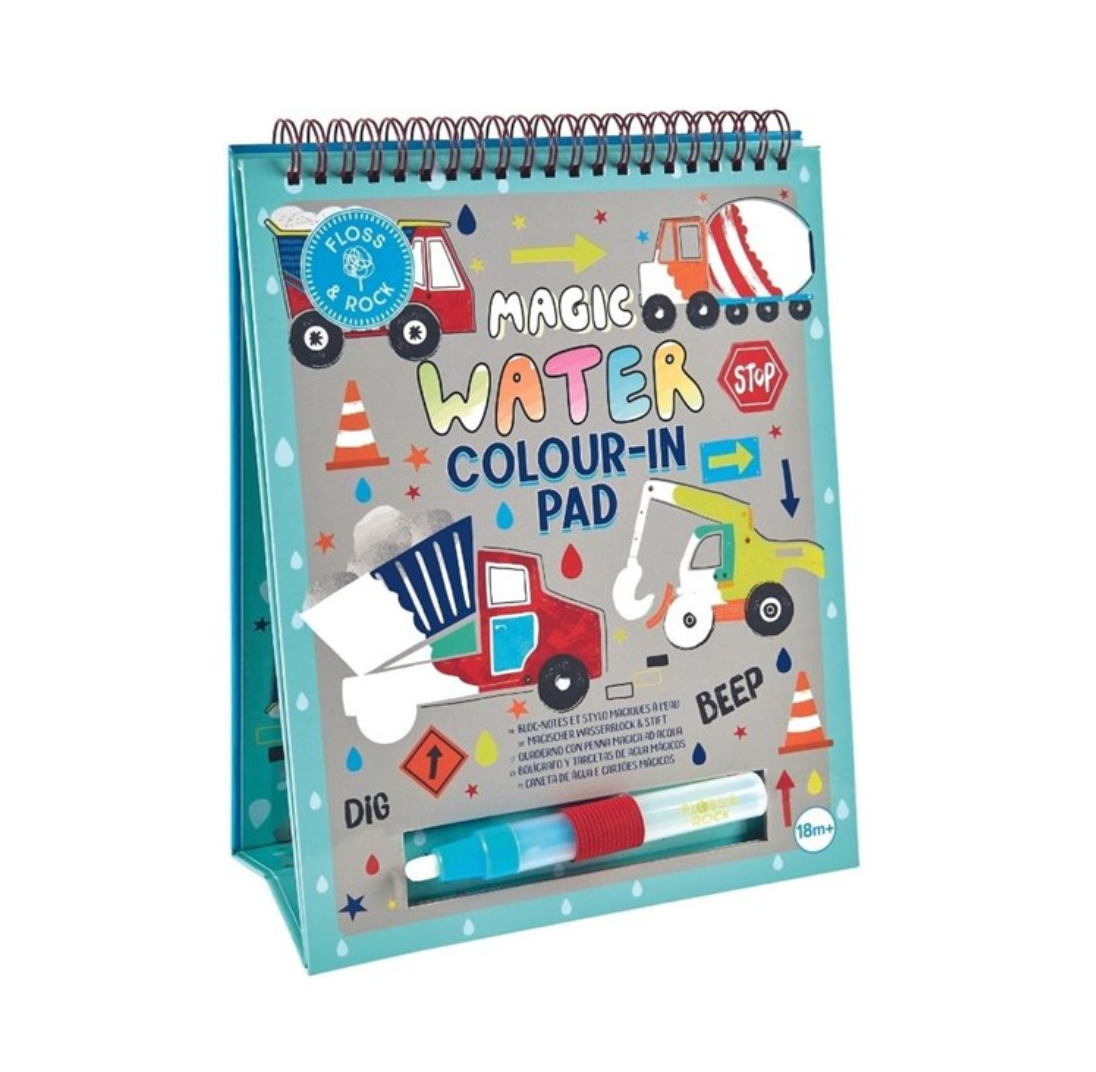 Magic Color Changing Watercard Easel and Pen, Construction